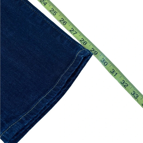 Abercrombie and Fitch Keenan Straight Jean Sz 28x30 Dark Wash EUC - Picture 7 of 11